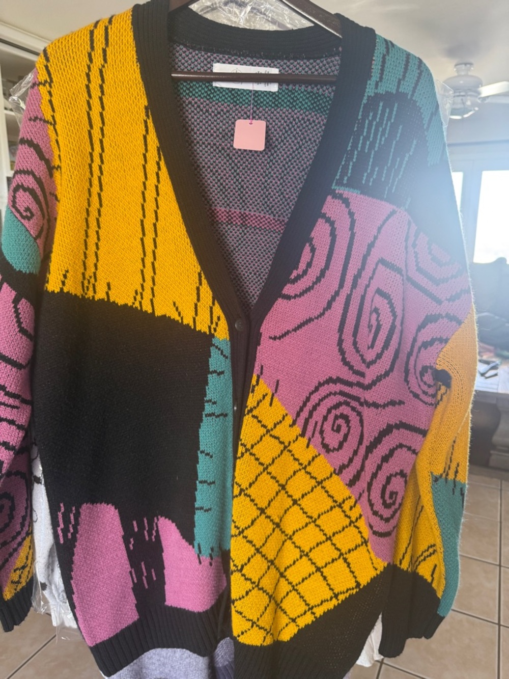 Disney Nightmare Before Christmas Sally cardigan